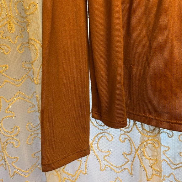 Mauve peplum top - Picture 4 of 6